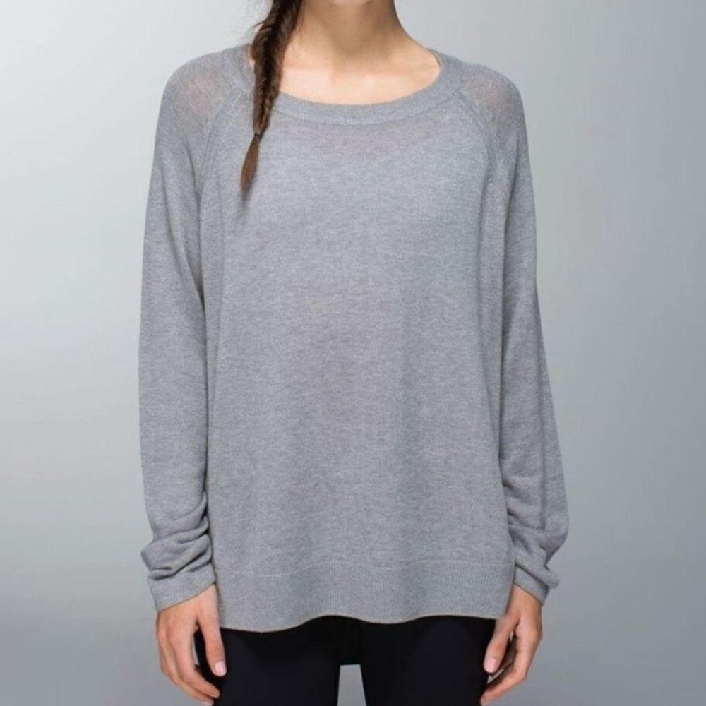Lululemon Post Savasana Sweater cashmere blend